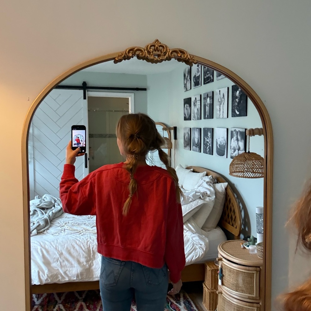 Free People Intercept sweatshirt in red XS - Picture 5 of 9